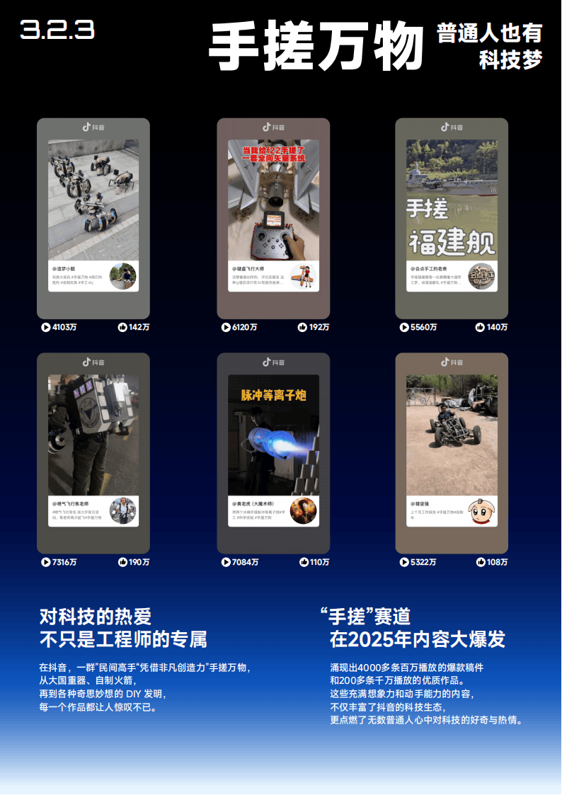 抖音：2025年抖音科技内容生态报告